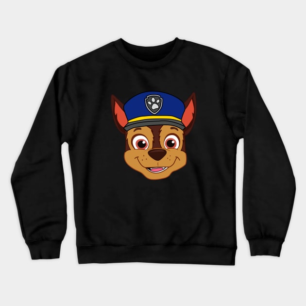 Paw Chase Crewneck Sweatshirt by JamesCMarshall